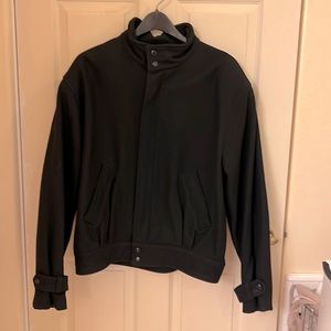 Wilkes Bashford Mens Sport Wool Blend Bomber Jacket 6 XL